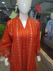 Elegant Lawn Embroidered 3-Piece Suit