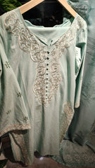Elegant Embroidered Lawn 3 Piece Suit