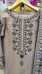 3-Piece Heavy Embroidered Lawn Suit