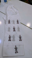Maroon Embroidered 2-Piece Lawn Suit