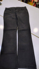 Black Plus Size Wide Leg Jeans