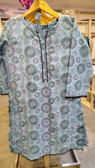 2-Piece Printed Cotton Suit
