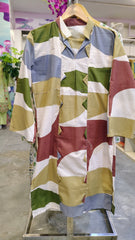2-Piece Block Printed Cotton Suit