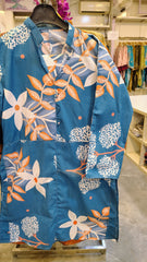 Royal Blue 2-Piece Cotton Suit