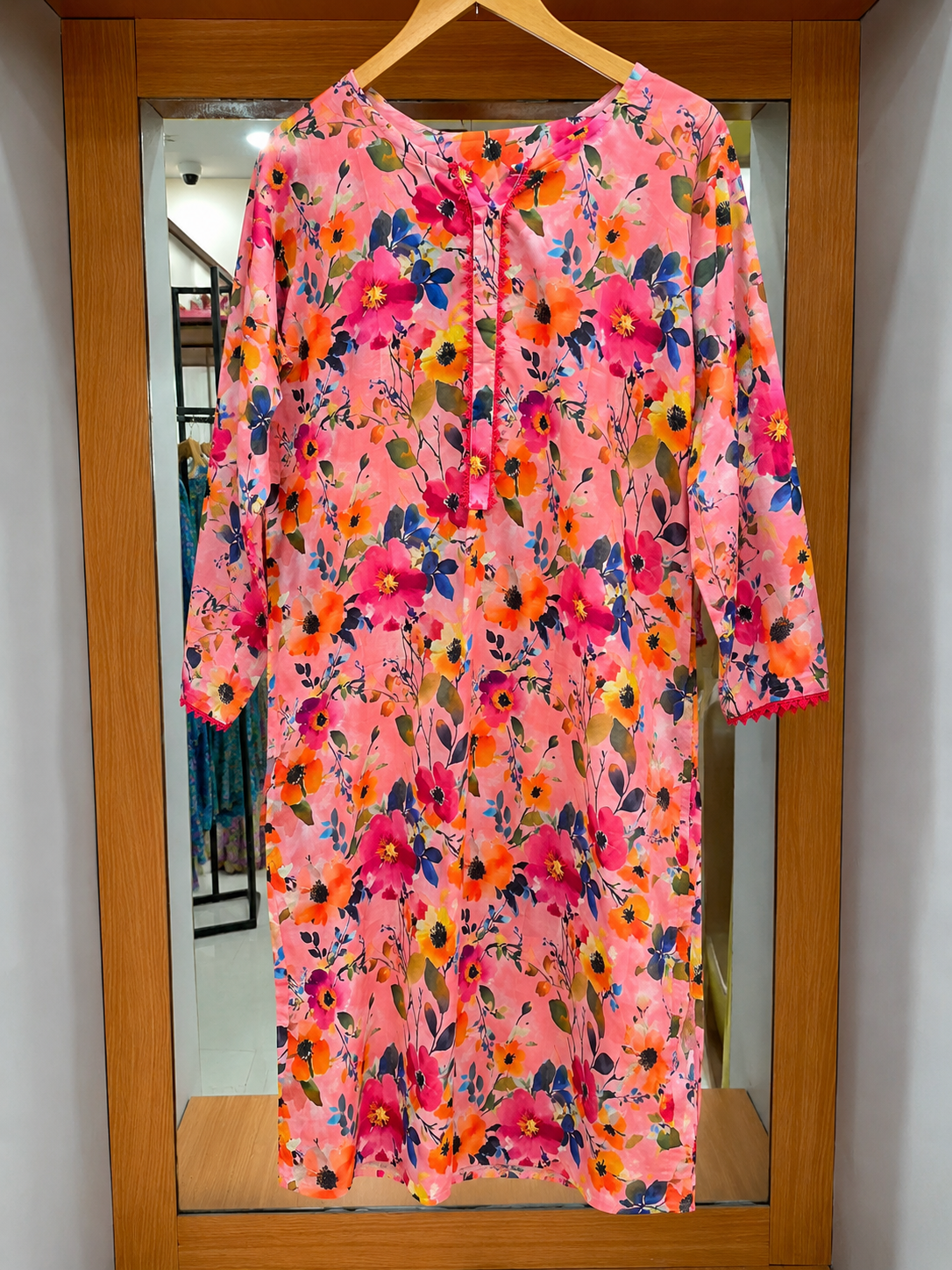 Elegant Floral Lawn 2 Piece Suit
