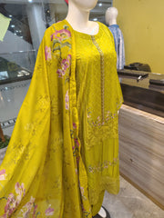 Premium 3 Piece Embroidered Lawn Suit