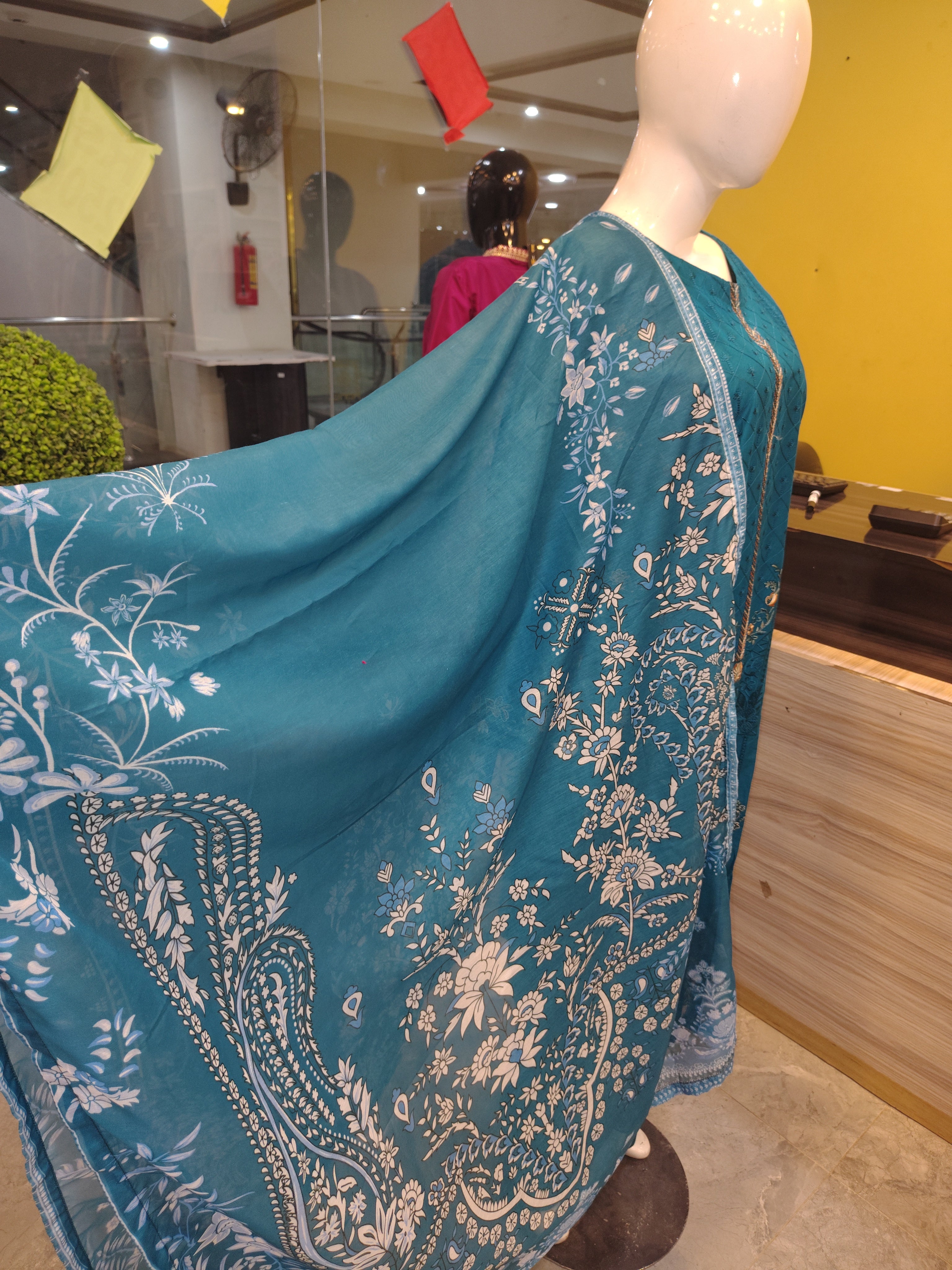 Luxury Embroidered 3 Piece Lawn Suit