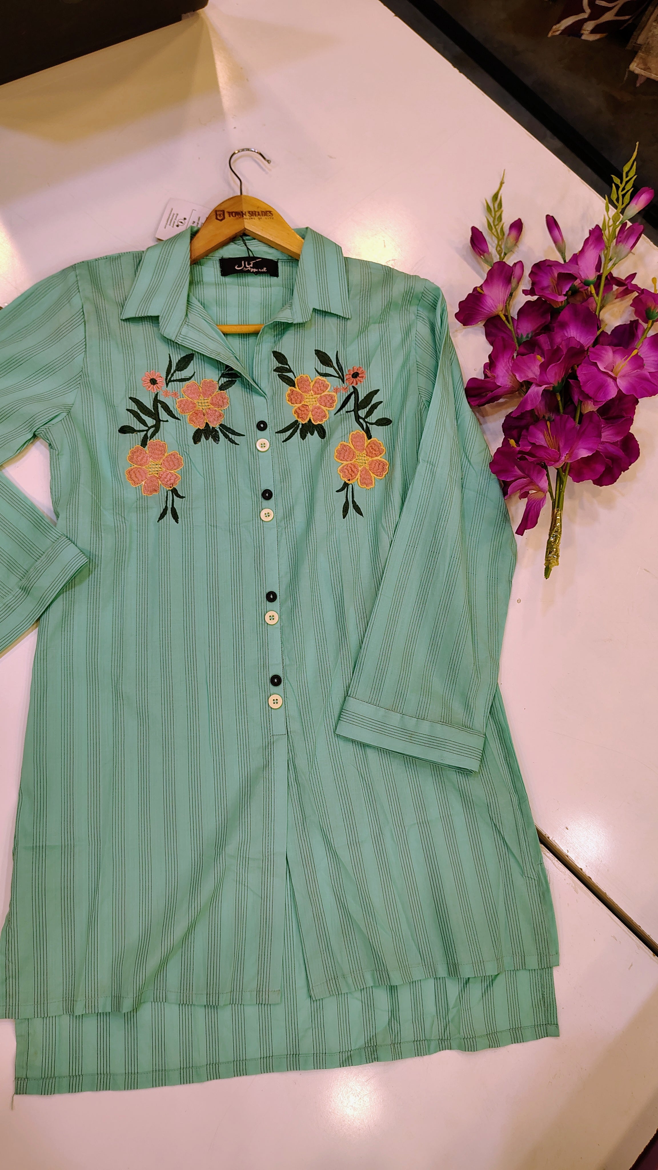 Short Length Lawn Kurta