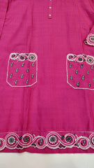 Short Length Embroidered Lawn Kurta
