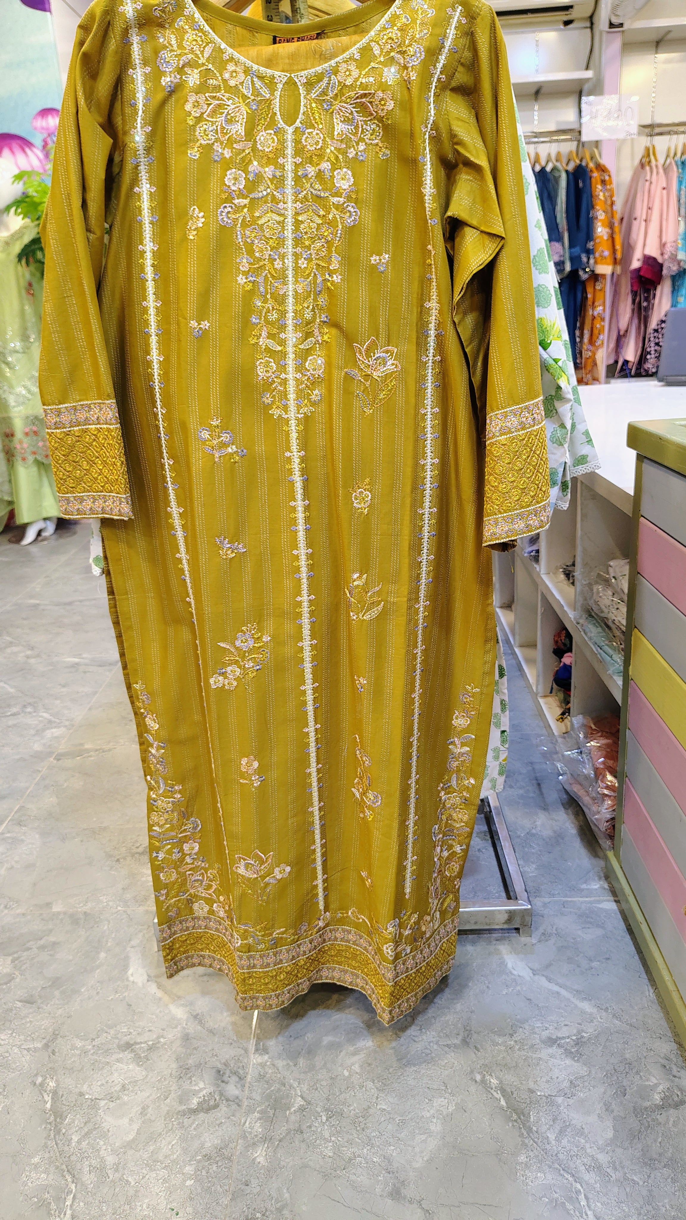 3-Piece Embroidered Lawn Suit