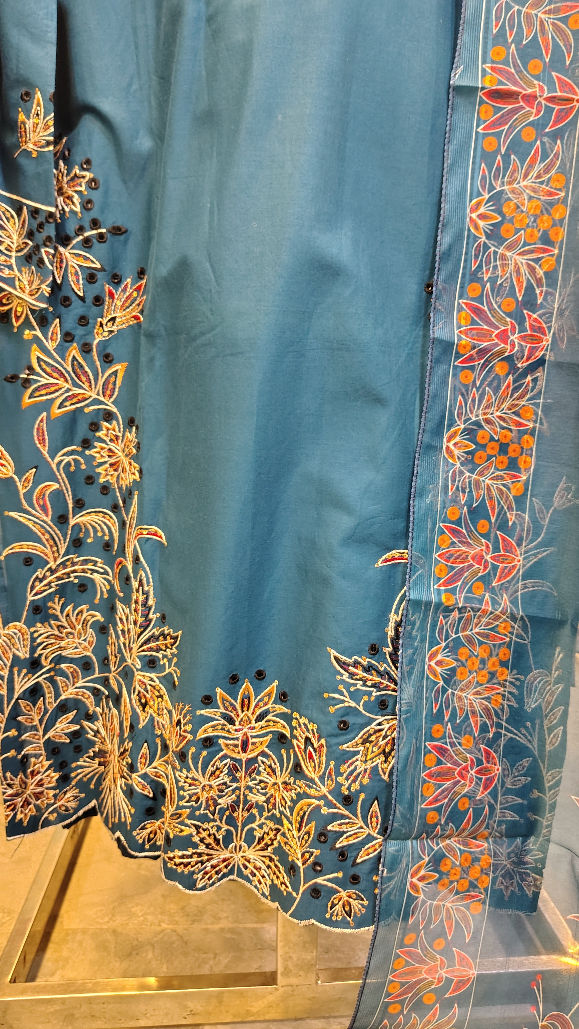 3-Piece Stitched Lawn Suit