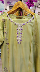 Embroidery 3-Piece Embroidered Lawn Suit