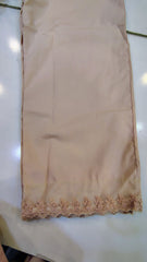 Embroidered Wide-Leg Trouser