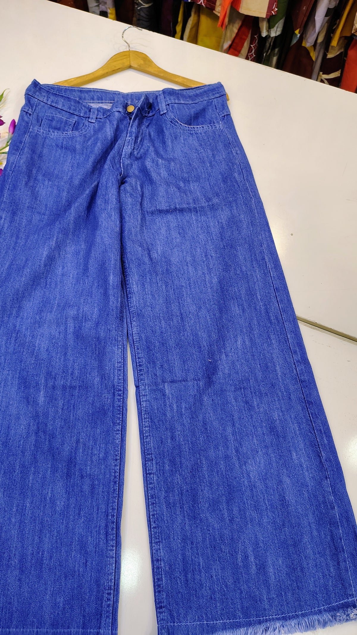 Premium Dark Blue Denim Jeans