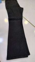 Black Plus Size Wide Leg Jeans