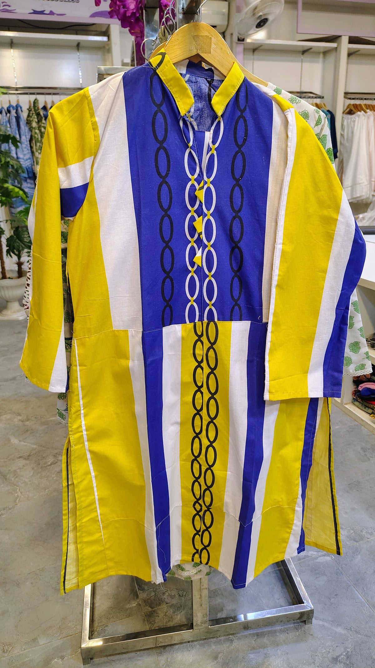 Stylish Summer 2-Piece Cotton Printed Suit