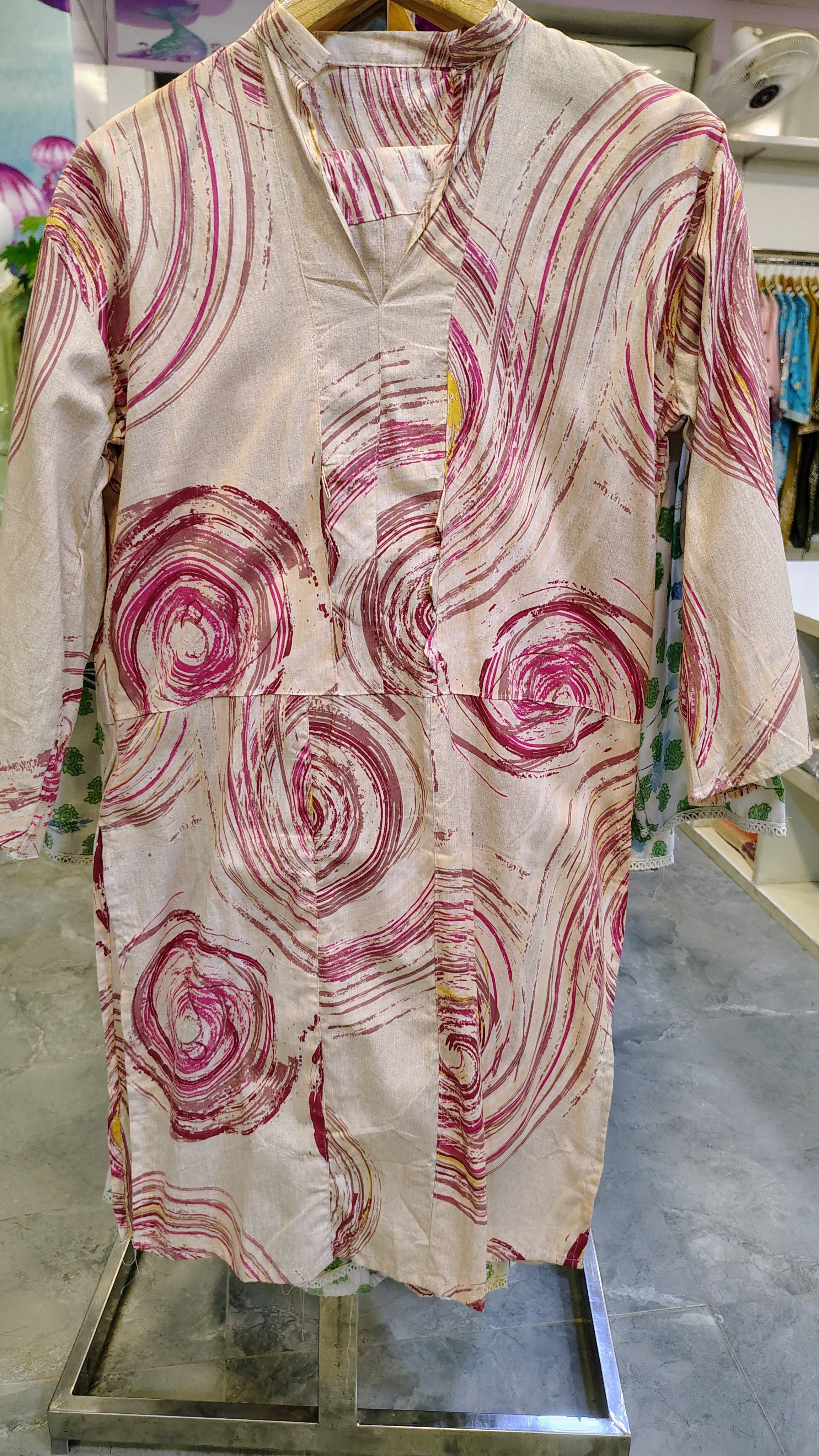 Elegant 2-Piece Cotton Suit