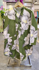Elegant 2-Piece Cotton Suit – Summer Wear