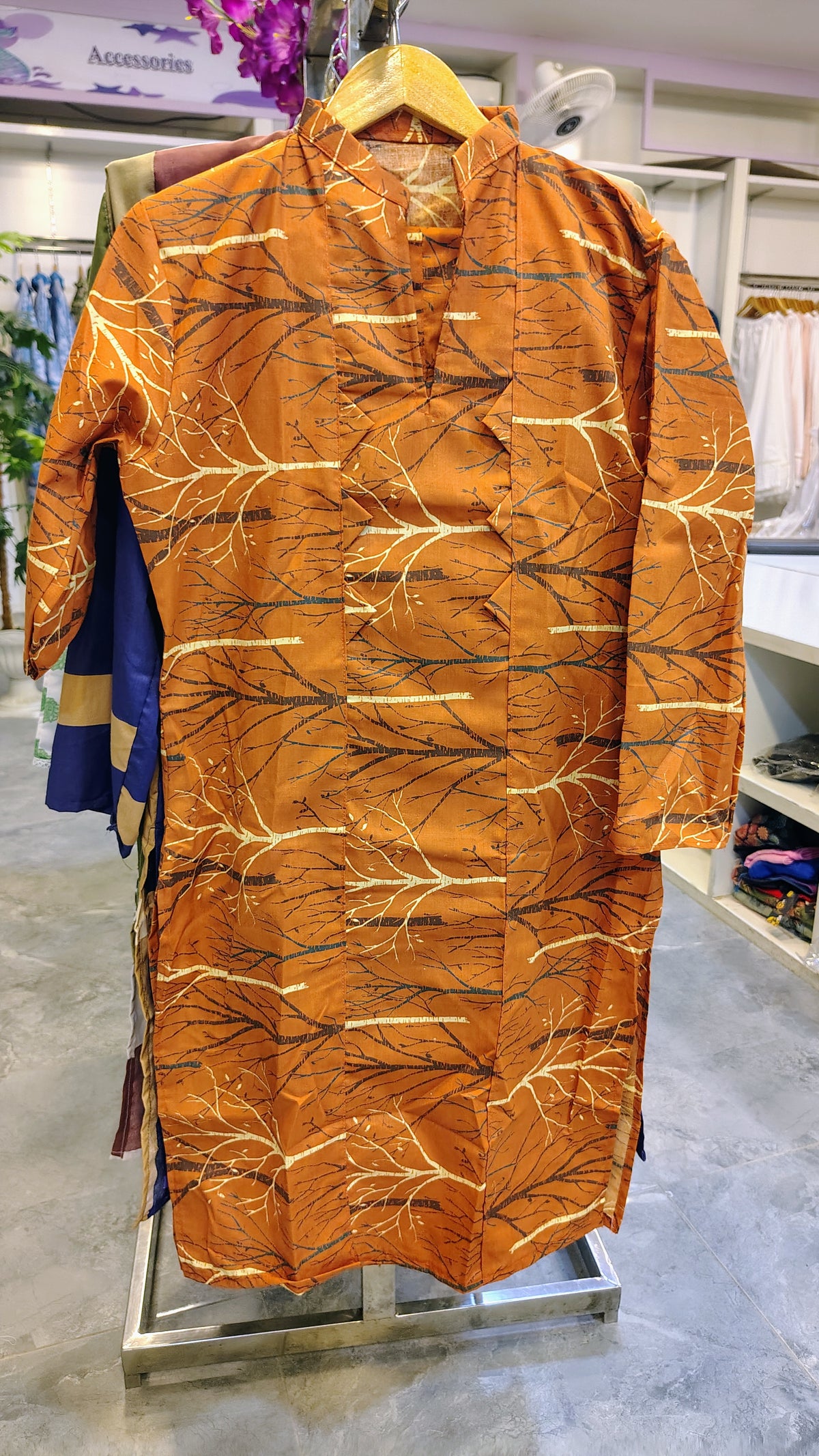 Elegant 2-Piece Cotton Suit