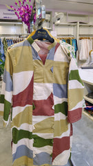 Elegant 2-Piece Cotton Suit