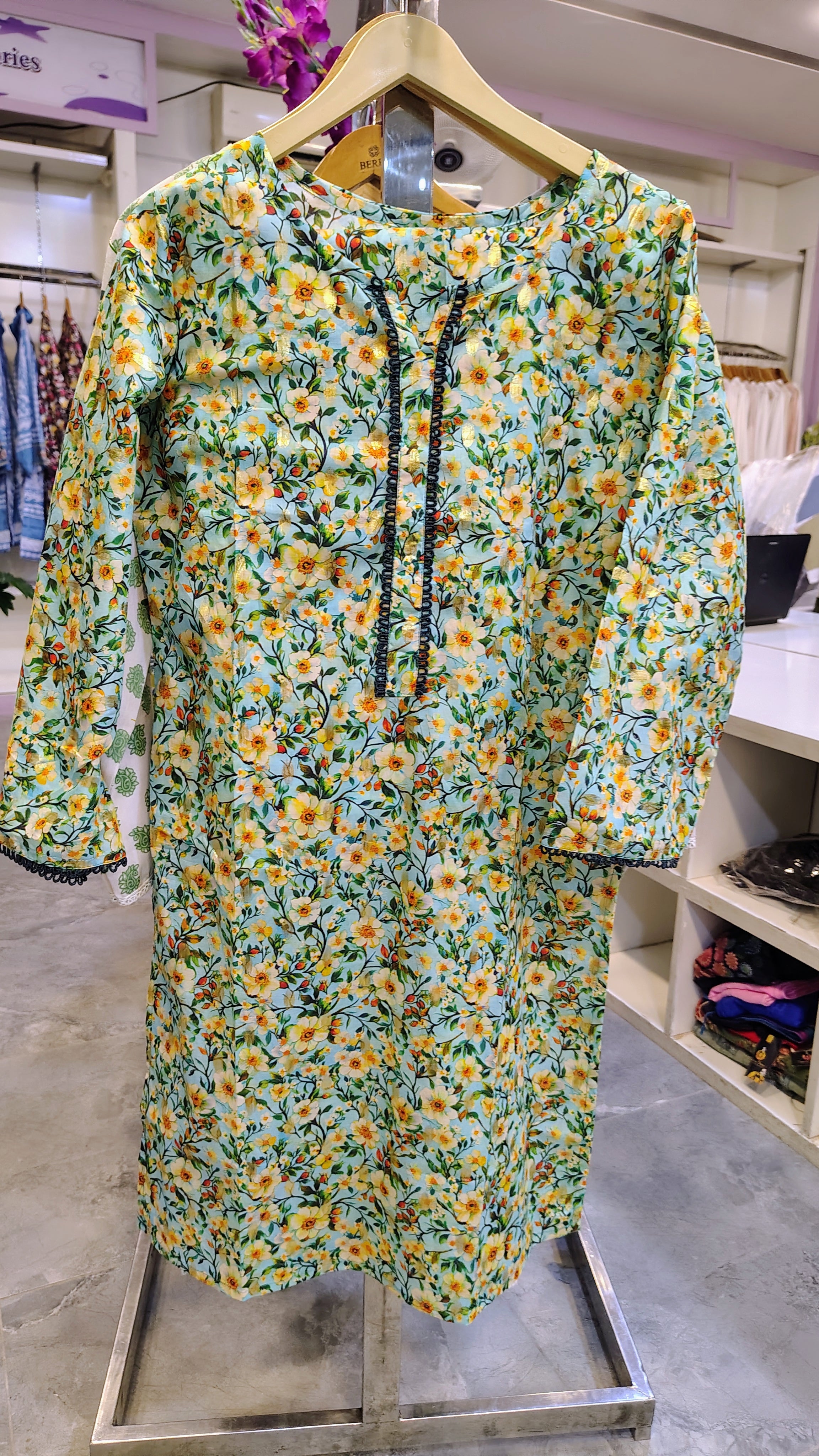 Blooming Elegance Lawn Suit