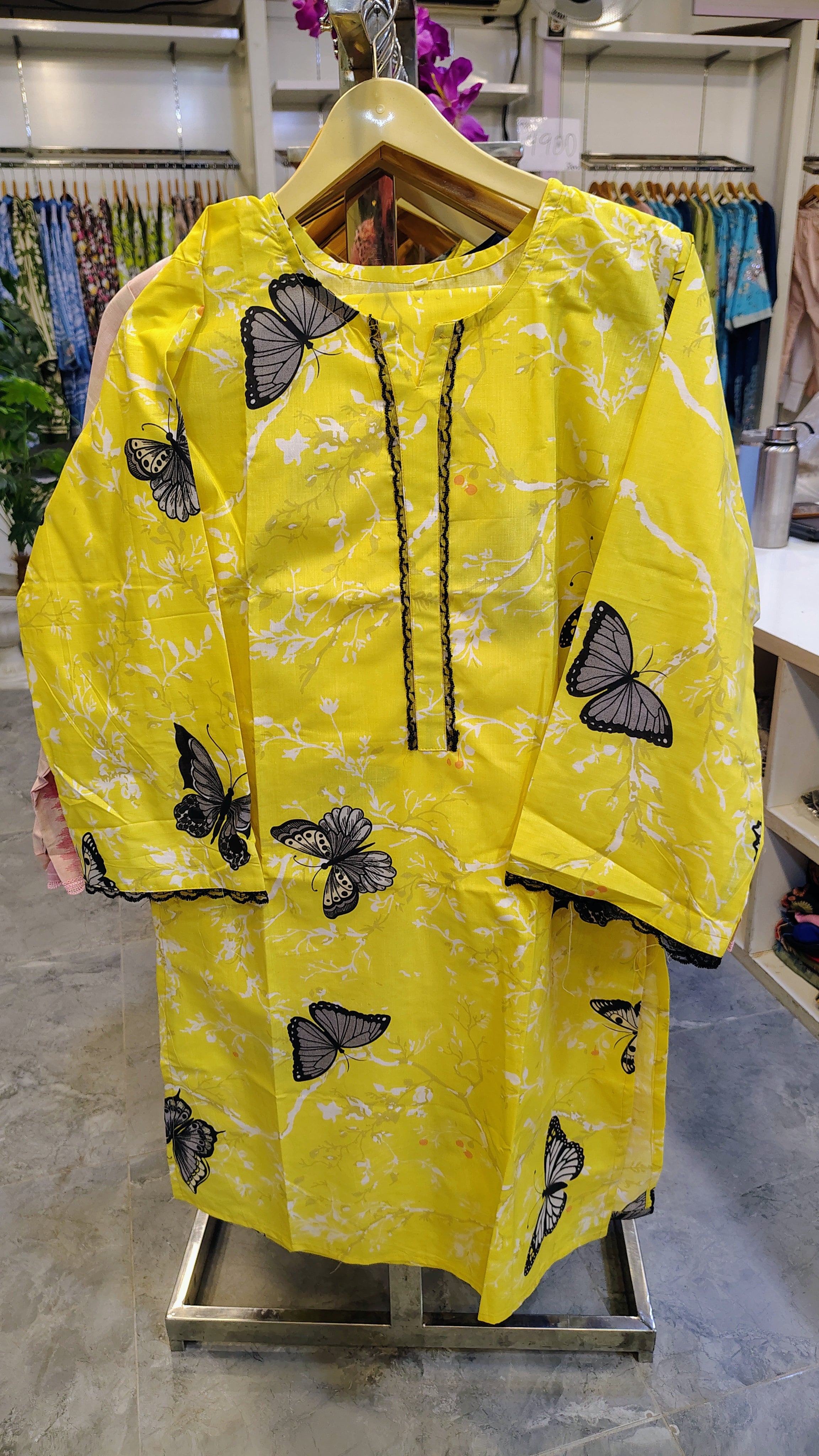 Sunshine Bloom Lawn Suit – Special Sale Offer 🌼