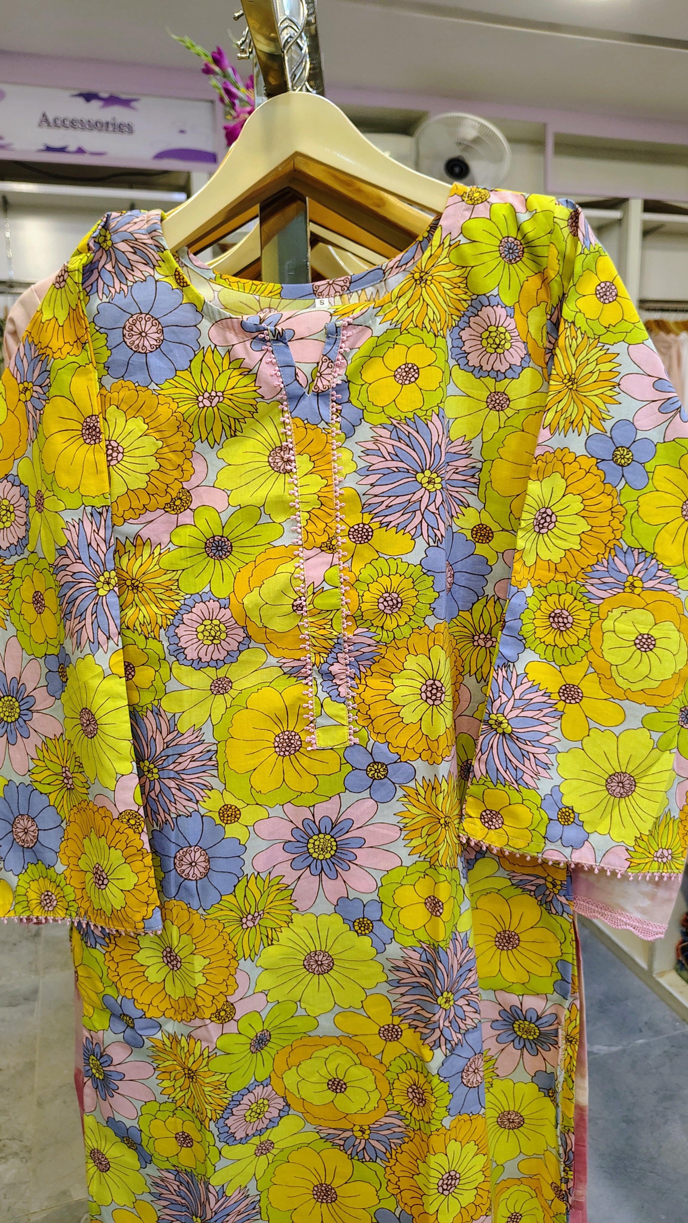 🌼 Sunshine Floral Lawn Suit 🌼
