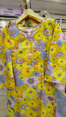 🌼 Sunshine Floral Lawn Suit 🌼