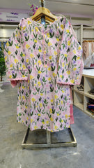 Floral Printed 2 Piece soft cotton Suit